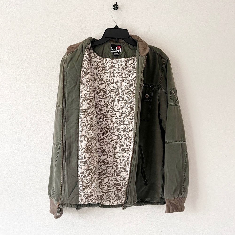 Quick Silver Army Green Jacket - image 5